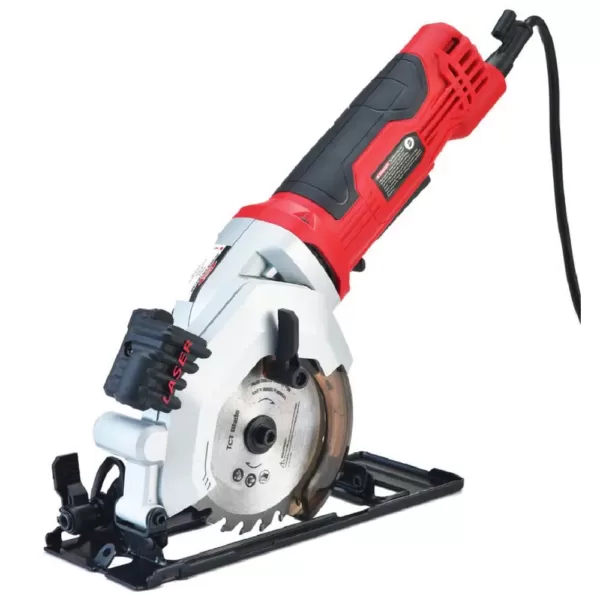 PowerSmart 4-1/2 in. 4 Amp Electric Compact Circular Saw