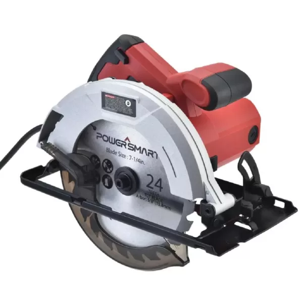 PowerSmart 7-1/4 in. 14 Amp Electric Circular Saw