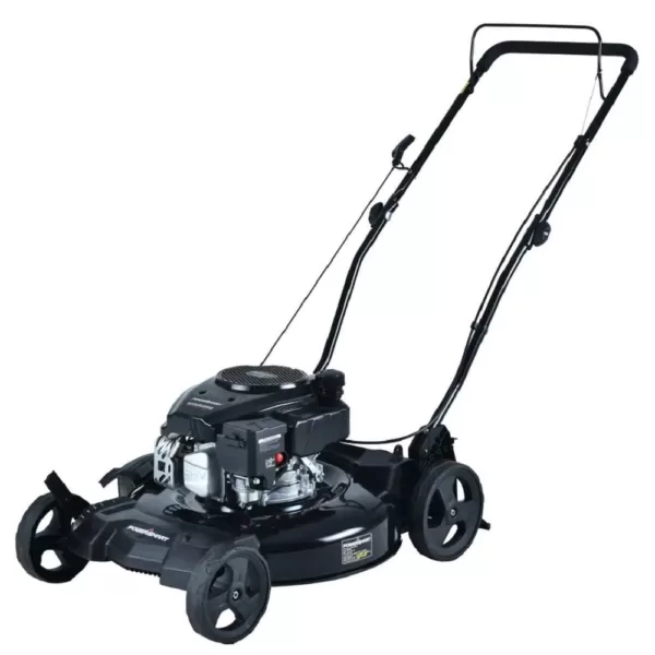 PowerSmart 21 in. 170 cc Gas 2-in-1 Walk Behind Push Lawn Mower