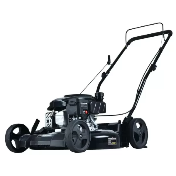 PowerSmart 21 in. 170 cc Gas 2-in-1 Walk Behind Push Lawn Mower