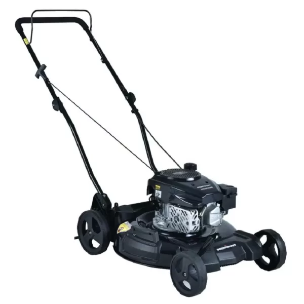 PowerSmart 21 in. 170 cc Gas 2-in-1 Walk Behind Push Lawn Mower