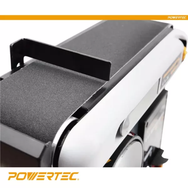 POWERTEC 4 in. x 36 in. 320-Grit Silicon Carbide Sanding Belt (3-Pack)