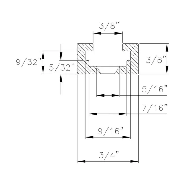 POWERTEC 24 in. Universal T-Track (2-Pack)