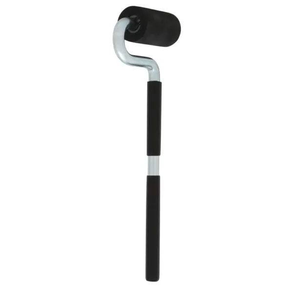 POWERTEC 1-1/2 in. x 3 in. Long Handle J-Roller with Rubber Roller