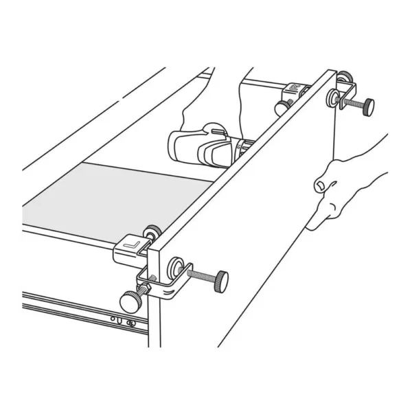 POWERTEC Drawer Front Installation Clamps Cabinet Hardware Jig Drawer Jig For Easy and Fast Drawer Front Panel Installation