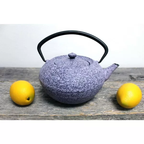 BergHOFF Studio 5.6-Cup Cast Iron Purple Teapot