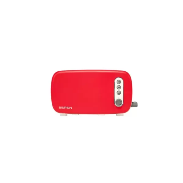 BergHOFF Seren 2-Slice Red Long Slot Toaster