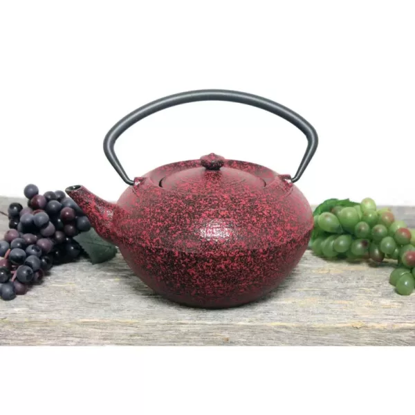 BergHOFF Studio 1.4 Qt. Red Cast Iron Teapot