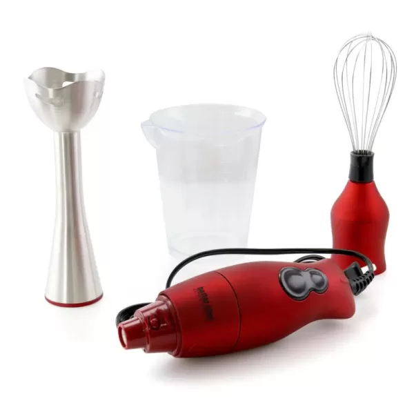 Better Chef DualPro 2-Speed Red Handheld Immersion Blender