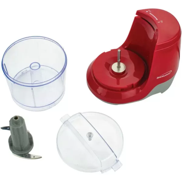 Brentwood Red Mini Food Slicer/Chopper