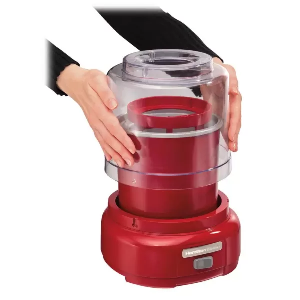 Hamilton Beach 1.5 Qt. Red Ice Cream Maker