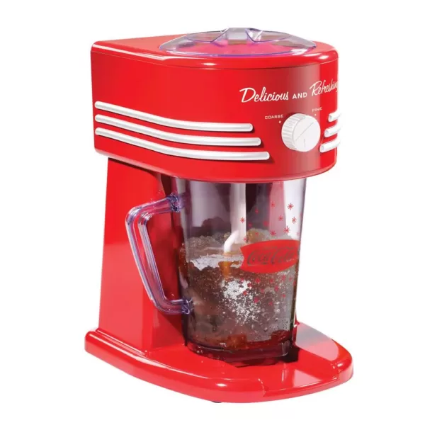 Nostalgia Coca-Cola 40 oz. Single Speed Red Frozen Beverage Blender