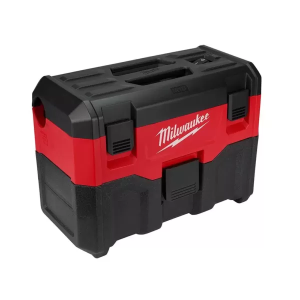 Milwaukee M18 18-Volt 2 Gal. Lithium-Ion Cordless Wet/Dry Vacuum with M18 Compact Vacuum (2-Tool)