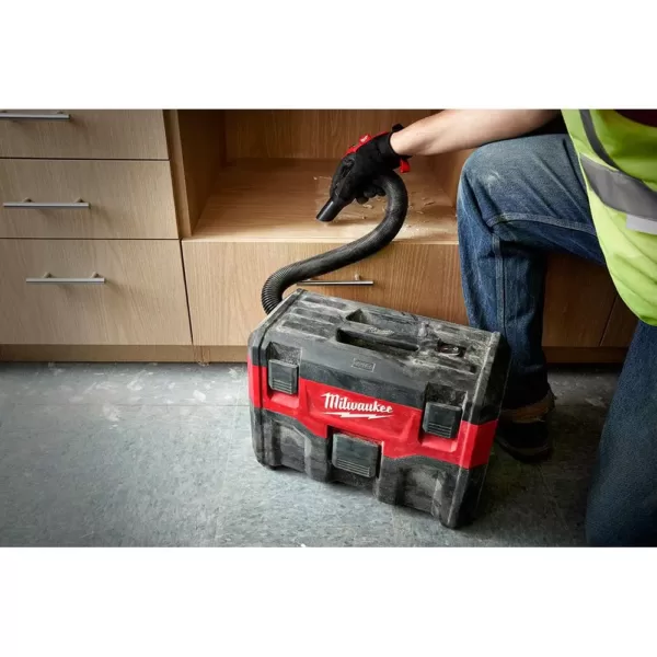 Milwaukee M18 18-Volt 2 Gal. Lithium-Ion Cordless Wet/Dry Vacuum W/ Extra Wet/Dry HEPA Filter