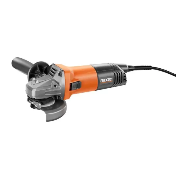 RIDGID 8 Amp Corded 4-1/2 in. Angle Grinder