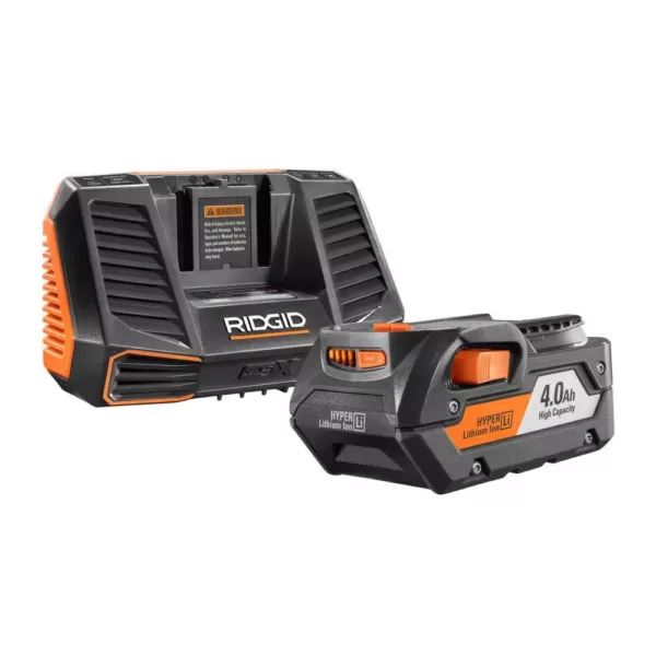 RIDGID 18-Volt OCTANE 6-Mode 1/4 in. Impact Drill with 18-Volt Lithium-Ion 4.0 Ah Battery and Charger Kit