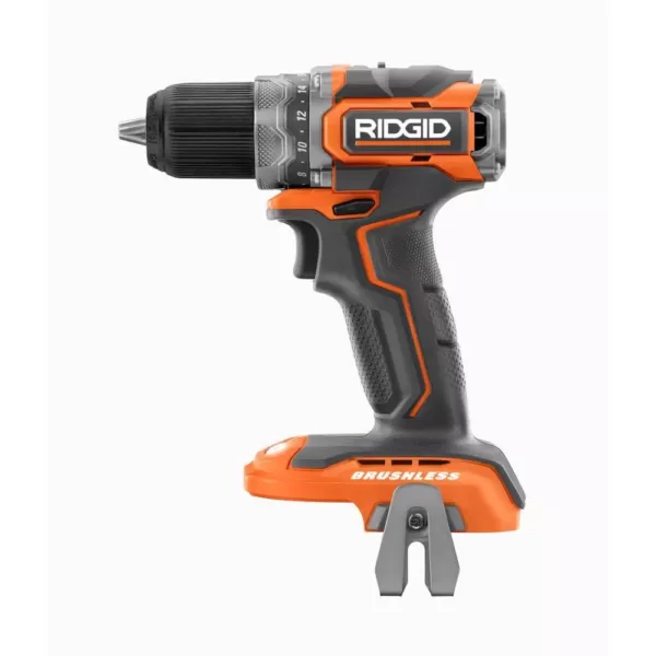 RIDGID 18V Lithium-Ion Brushless Cordless SubCompact 1/2 in. Drill/Driver (Tool-Only)