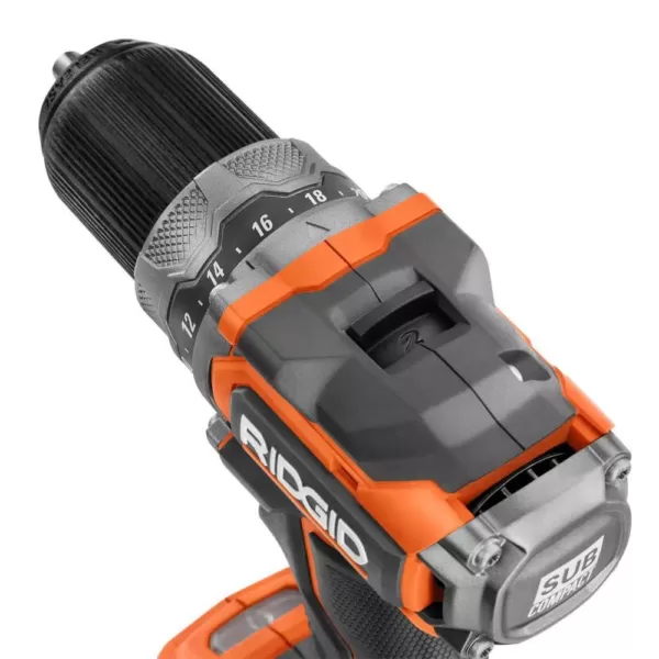 RIDGID 18V Lithium-Ion Brushless Cordless SubCompact 1/2 in. Drill/Driver (Tool-Only)