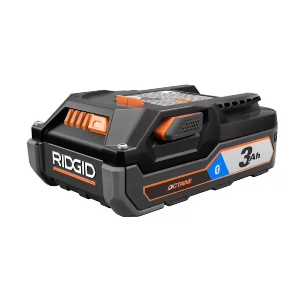 RIDGID 18-Volt OCTANE Bluetooth 3.0 Ah Battery