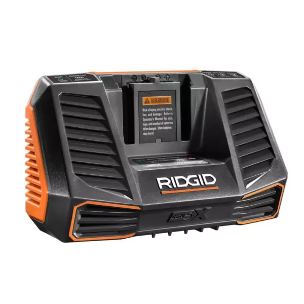 RIDGID 18-Volt Lithium-Ion 2.0 Ah Battery Pack and Charger Kit