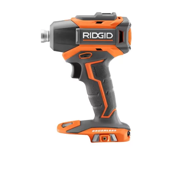 RIDGID 18-Volt Cordless Brushless 10-Piece Combo Kit with Bonus 18-Volt 1.5 Ah Lithium-Ion Battery (2-Pack)