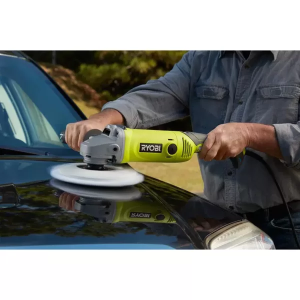 RYOBI 7 in. 10 Amp Angle Grinder