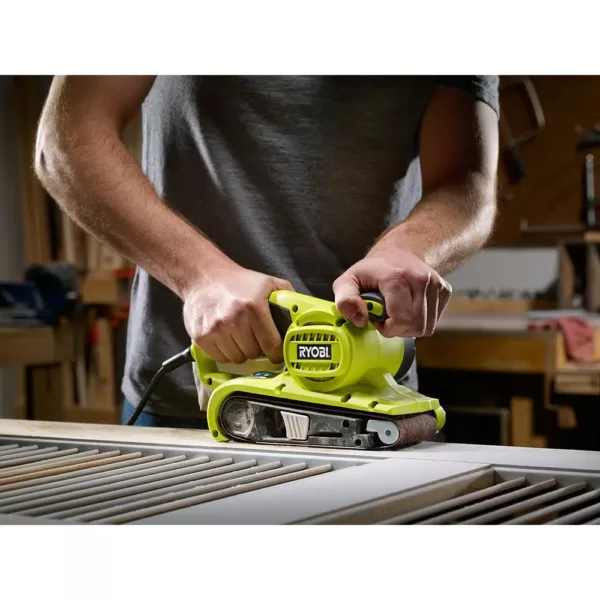 RYOBI 6 Amp Corded 3 in. x 18 in. Portable Belt Sander