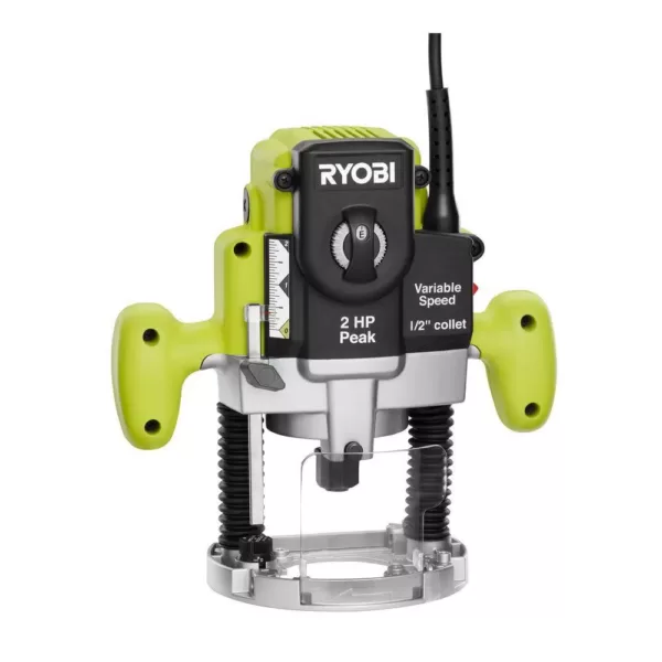 RYOBI 10 Amp 2 HP Plunge Base Router