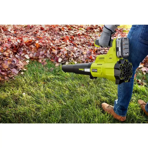 RYOBI 110 MPH 410 CFM 18-Volt ONE+ Brushless Cordless Variable-Speed Lithium-Ion Jet Fan Blower (Tool-Only)