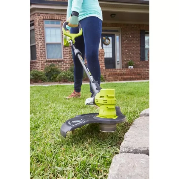 RYOBI ONE+ 18-Volt Lithium-Ion Cordless Battery Electric String Trimmer/Edger (Tool Only)