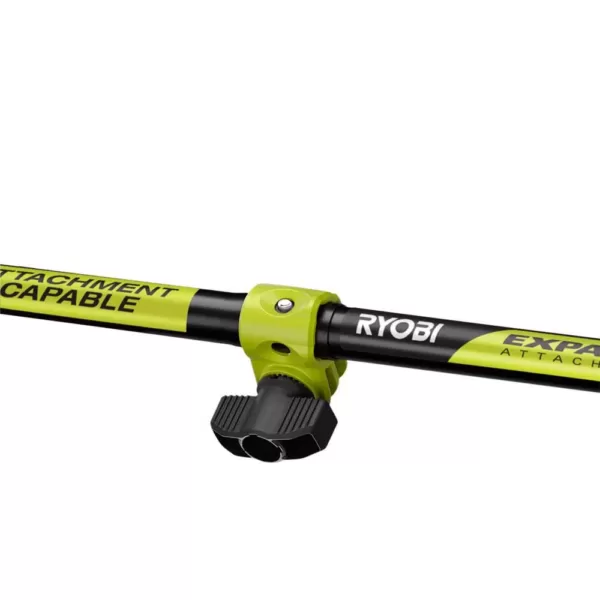 RYOBI 40-Volt Lithium-Ion Brushless Cordless Attachment Capable String Trimmer and Pruner 4.0 Ah Battery and Charger Included