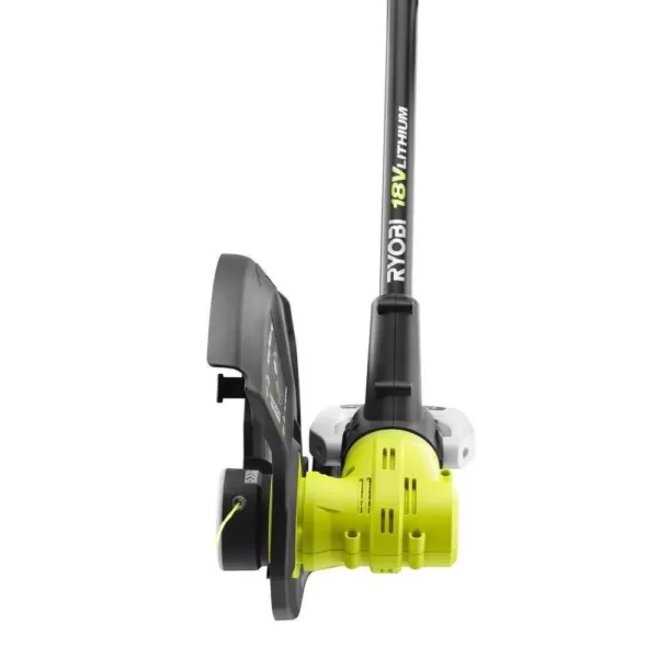 RYOBI Reconditioned ONE+ 18-Volt Lithium-Ion Cordless String Trimmer/Edger - 4.0 Ah Battery and Charger Included