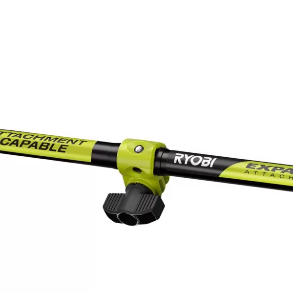 RYOBI 4-Cycle 30cc Attachment Capable Straight Shaft Gas Trimmer