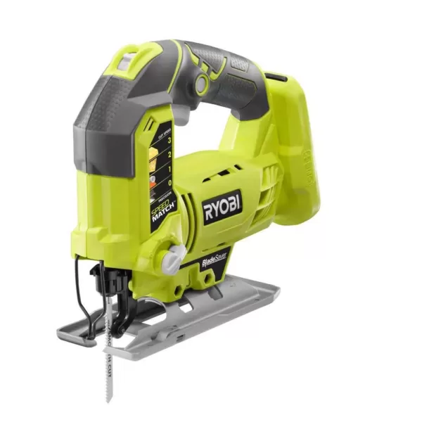 RYOBI 18-Volt ONE+ Cordless Orbital Jig Saw with 1.5 Ah Compact Lithium-Ion Battery