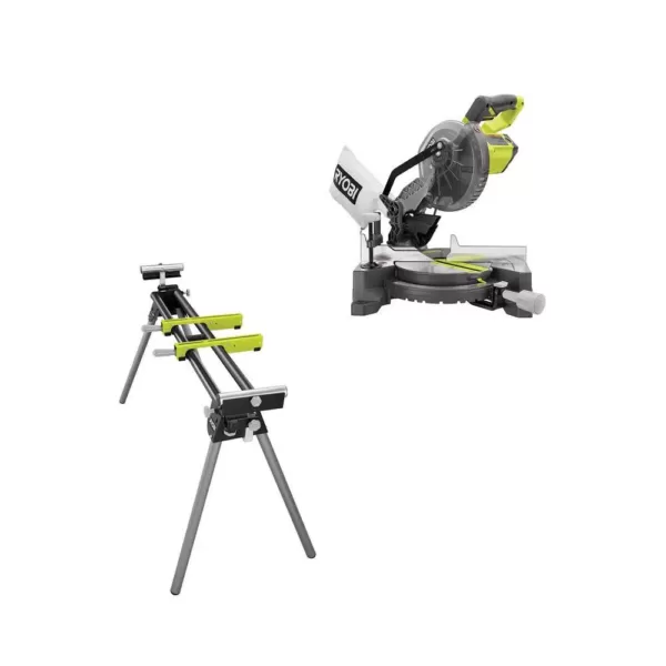 RYOBI 7-1/4 in. Miter Saw with Stand