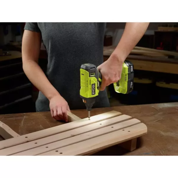 RYOBI 18-Volt ONE+ Lithium-Ion Cordless 3-Tool Combo Kit with Drill/Driver, Impact Driver, AirStrike 18-Gauge Brad Nailer