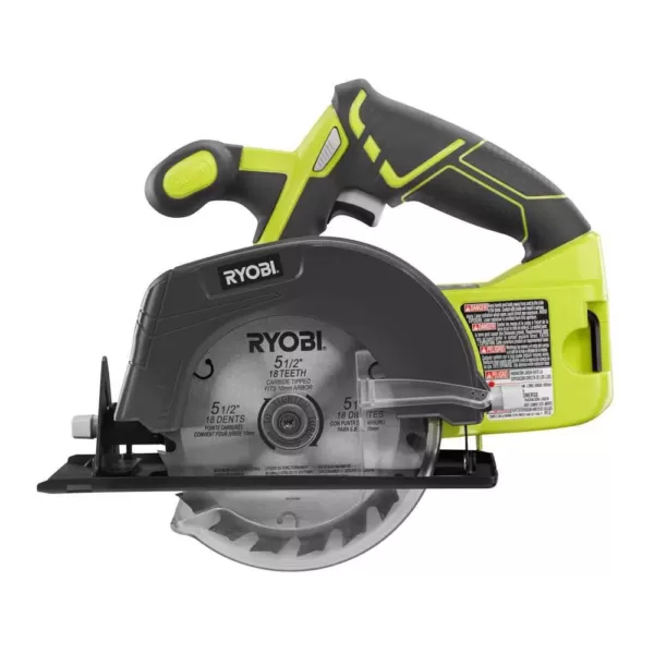 RYOBI 18-Volt ONE+ Lithium-ion Cordless 4-Tool Combo Kit with Free 18-Volt ONE+ 4.0 Ah LITHIUM+ HP High Capacity Battery