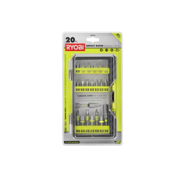 RYOBI Impact Rated Driving Kit (20-Piece)