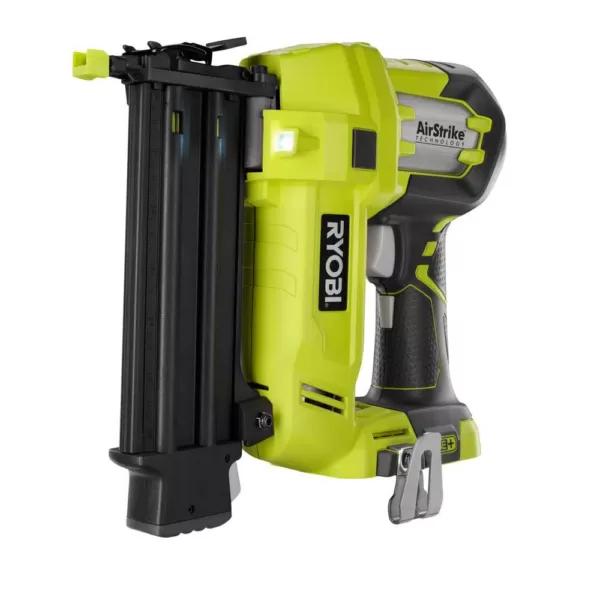 RYOBI 18-Volt ONE+ Lithium-Ion Cordless AirStrike 18-Gauge Brad Nailer and 16-Gauge Straight Nailer 2-Tool Combo Kit