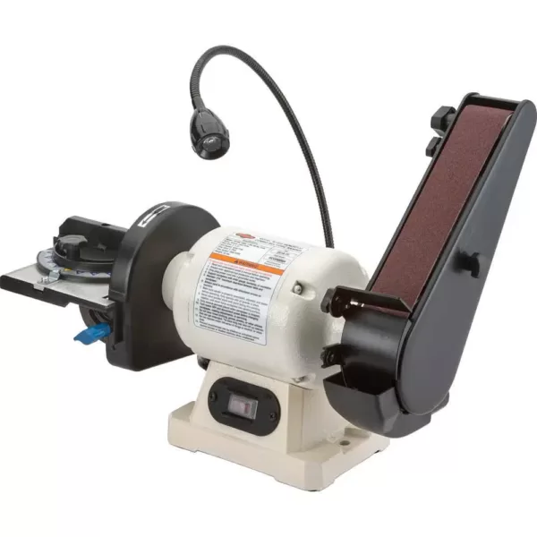 Shop Fox 2 in. Belt/6 in. Disc Sander Benchtop Combo