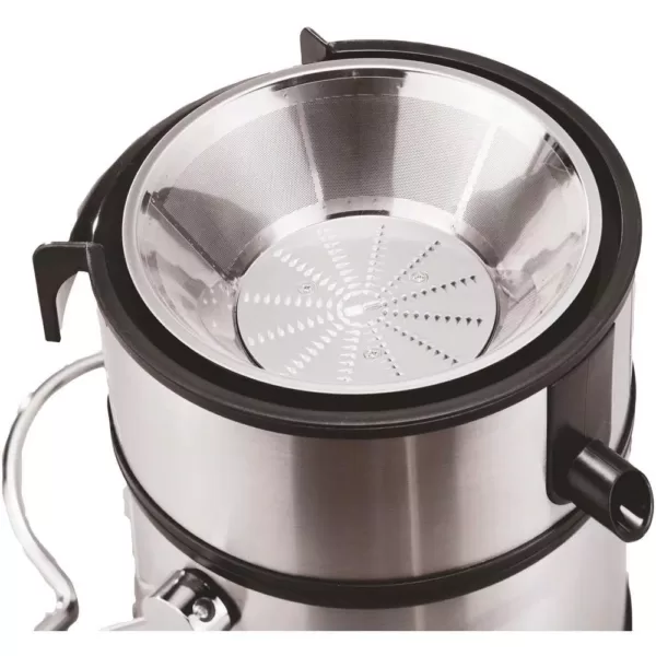 Brentwood Appliances 800 W 34 oz. Silver 2-Speed Electric Juice Extractor