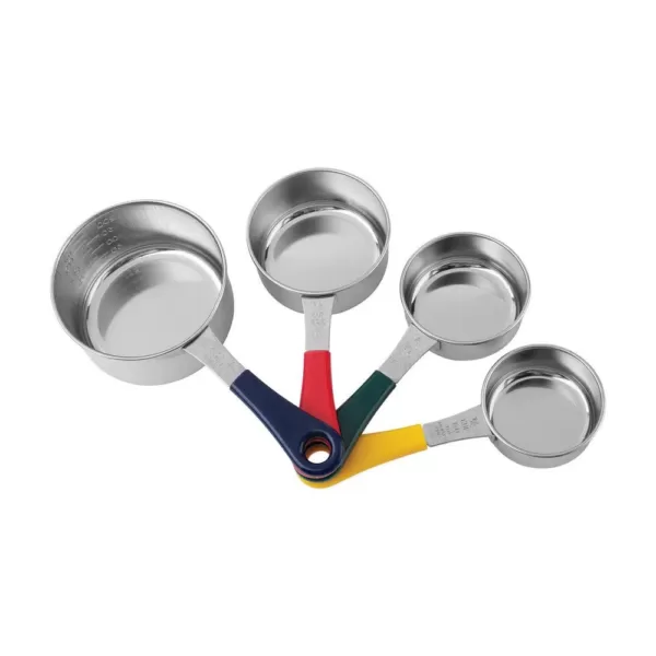 Fox Run 4-Piece Stainless Steel Measuring Cup Set