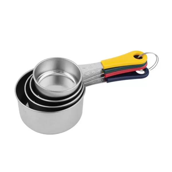 Fox Run 4-Piece Stainless Steel Measuring Cup Set