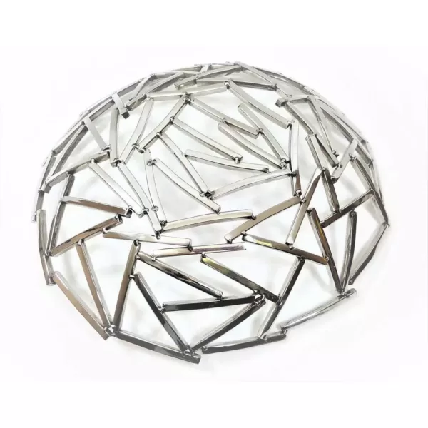 Heim Concept 15 in. Dia Positano Round Platter Serving Tray