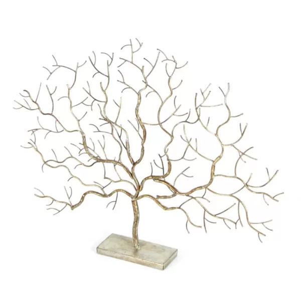 LITTON LANE 24 in. x 32 in. Autumn Tree Decorative Figurine in Colored Polystone