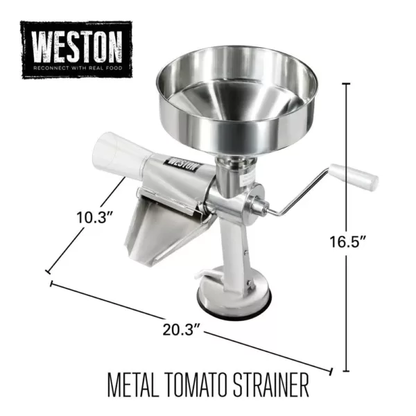 Weston Metal Tomato and Fruit Strainer