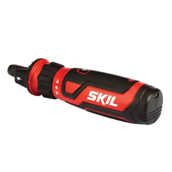 Skil Rechargeable 4-Volt Cordless 1/4 in. Chuck Screwdriver with Circuit Sensor Technology