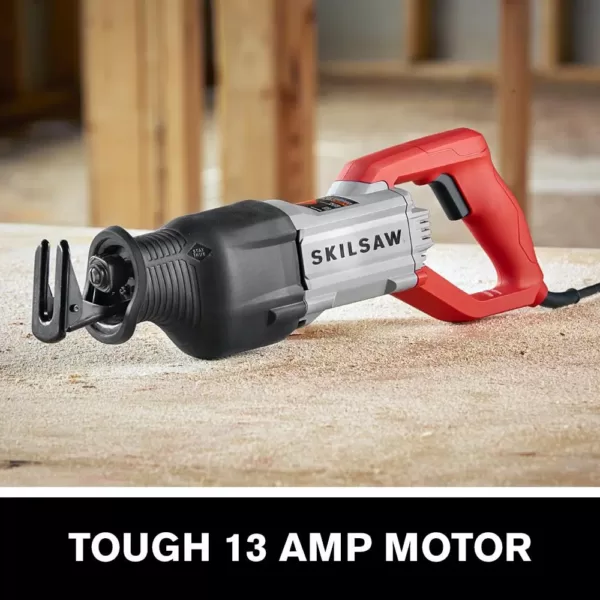 SKILSAW 13 Amp Reciprocating Saw with Buzzkill Technology