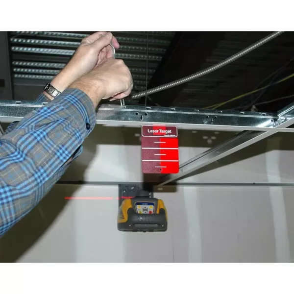 Spectra Precision Laser Level with Visible Beam Self-leveling Laser for Interior Applications