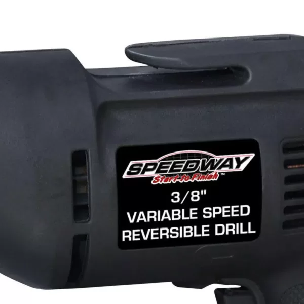 SPEEDWAY 120-Volt 3/8 in. Variable Speed Reversible Drill